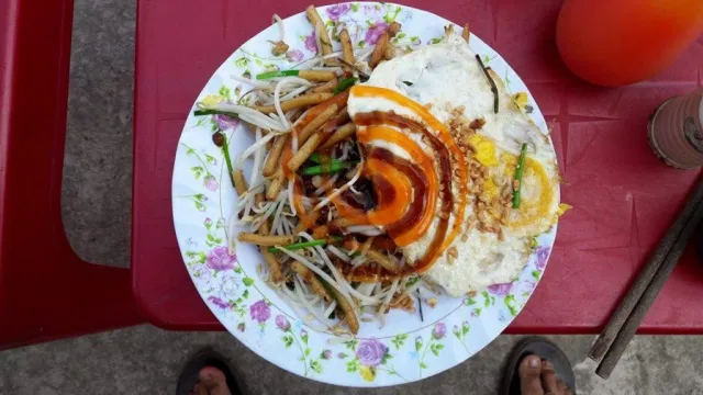 bánh gạo chiên