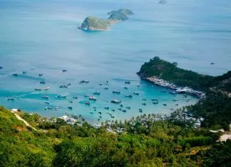 Đảo Nam Du ( ảnh từ tác giả)