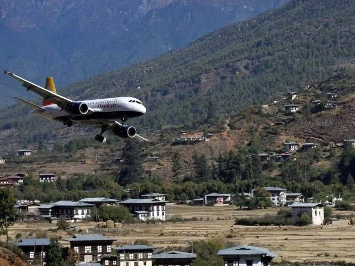 Đường băng Paro Bhutan