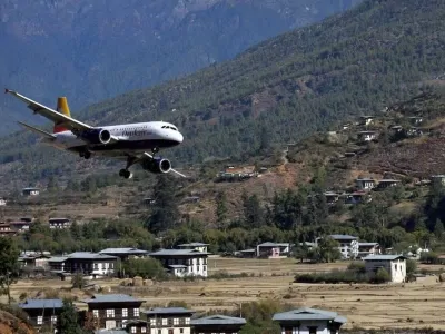 Đường băng Paro Bhutan