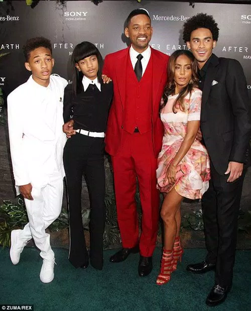 Gia đình Will Smith (ảnh internet)