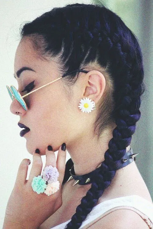 tóc đuôi sam hà lan