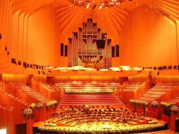 Sydney opera house inside