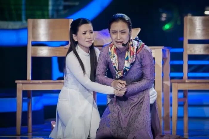 Ái Phương trong chương trình gương mặt thân quen 2015