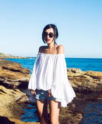 Áo trễ vai