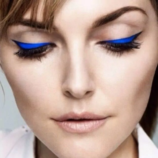 Cobalt eyeliner