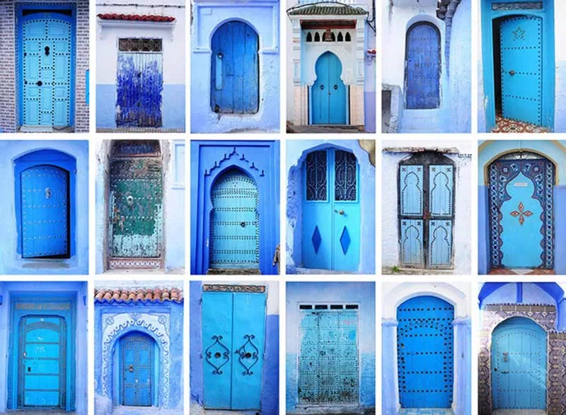 thị trấn xanh Chefchaouen 8