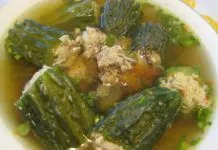 Đậm đà canh khổ qua nhồi thịt miền Nam