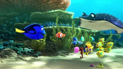 Dory và các sinh vật biển (ảnh: internet)