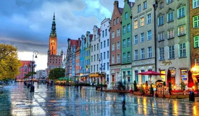 Thành phố Gdansk đẹp tuyệt! (ảnh: internet)