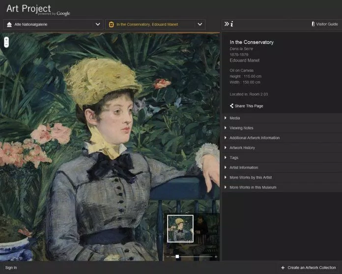 Painting of google art project