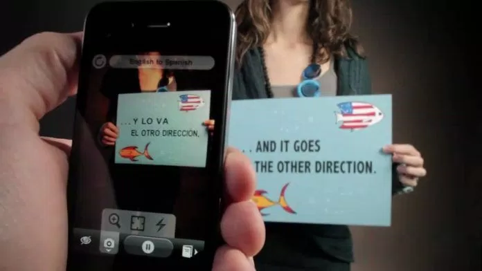 google translate by camera