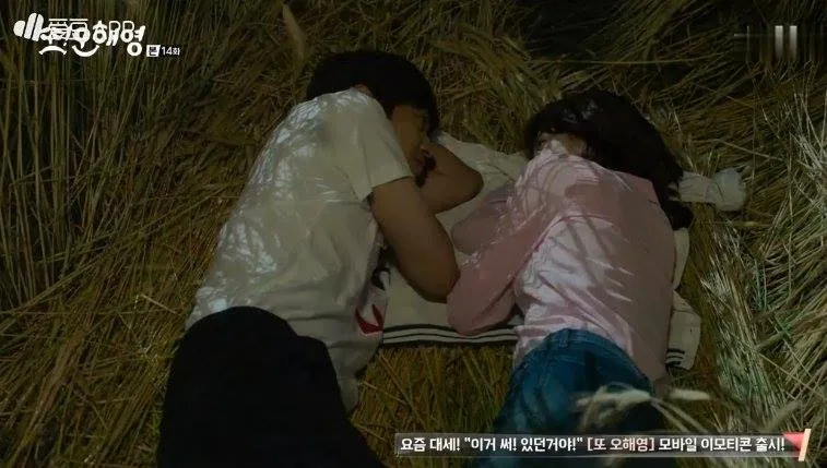 Cả hai đã có một buổi hẹn hò lãng mạn tại đồng lúa mạch.