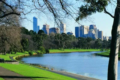 khu vườn xanh ở melbourne