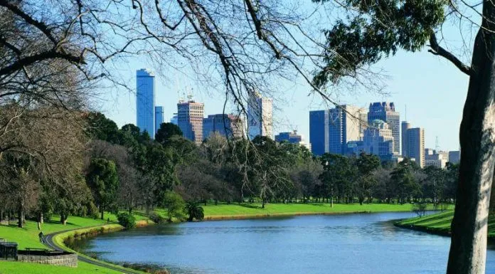 khu vườn xanh ở melbourne