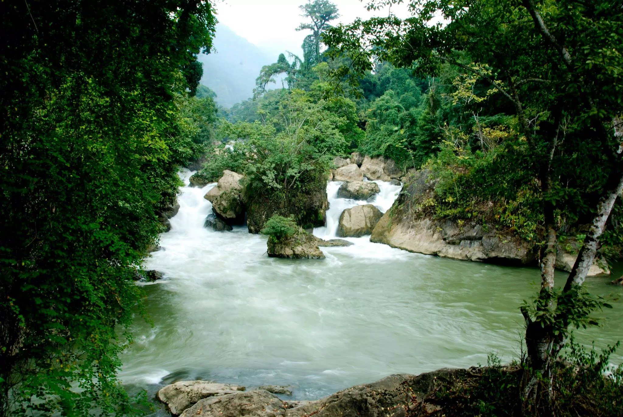 Một phần của thác Đầu Đẳng (Ảnh-Blueriver)