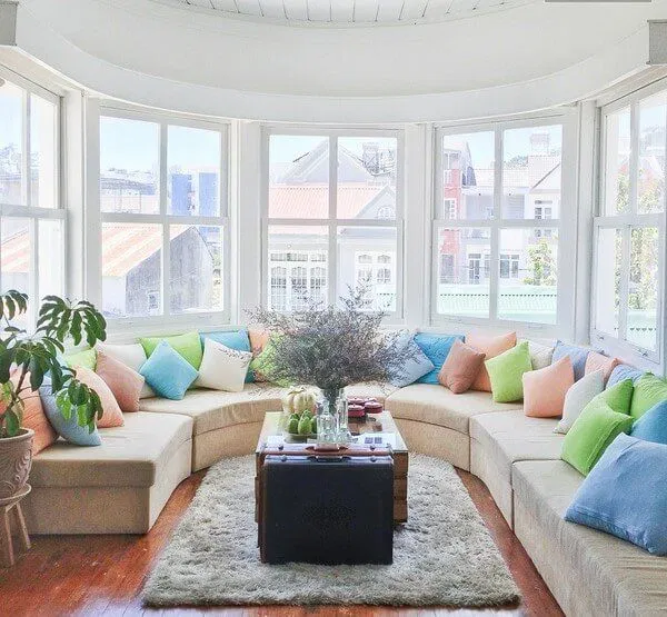 Phòng khách siêu xinh để bạn thư giãn cùng bạn bè