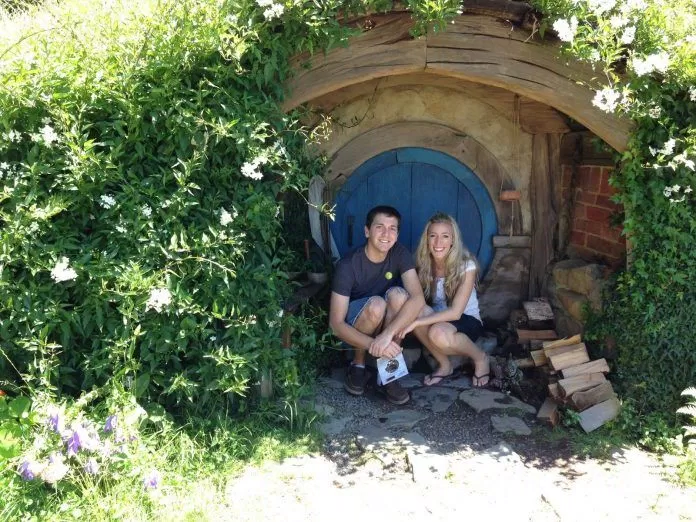 phim trường hobbit và du khách