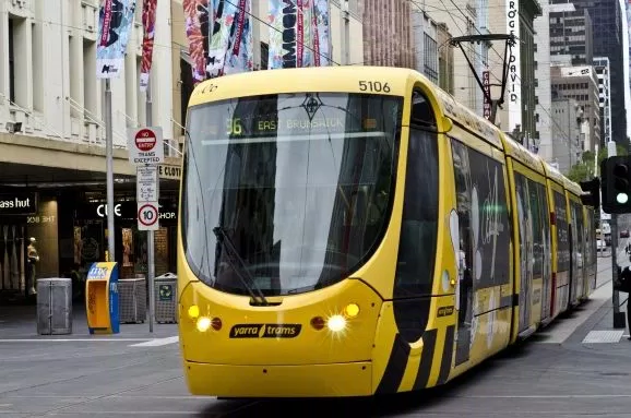 xe điện miễn phí ở melbourne