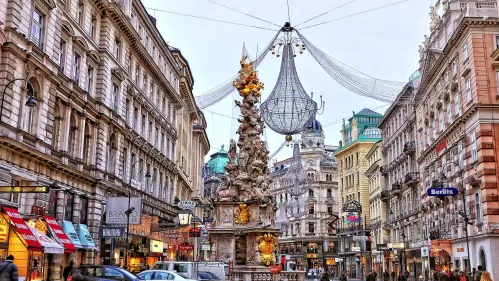 Vẻ đẹp đặc trưng của thành phố Vienna (Ảnh: Internet)