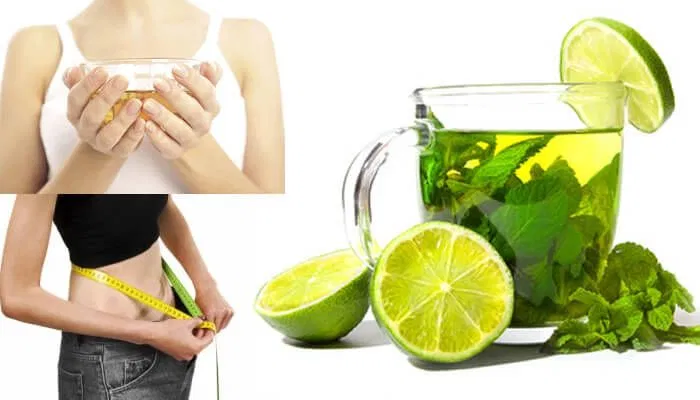 Sự kết hợp giữa trà xanh và chanh mang lại sự trao đổi chất và đốt cháy chất béo mạnh mẽ. (ảnh: internet)