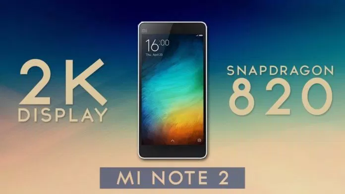 Xiaomi Mi Note 2