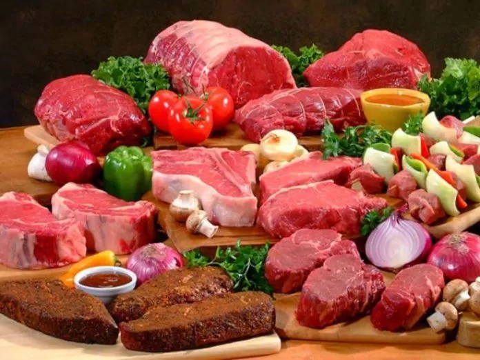 Ăn quá nhiều thịt gây mọc mụn. (ảnh: internet)