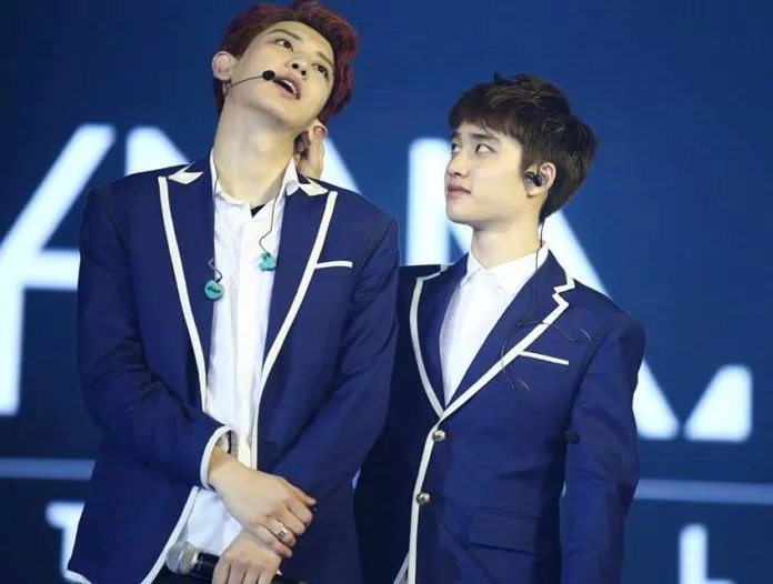 Tình cảm anh em của thành viên EXO