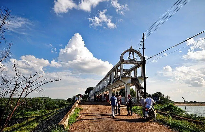 Đập của hồ Dầu Tiếng (ảnh: internet)