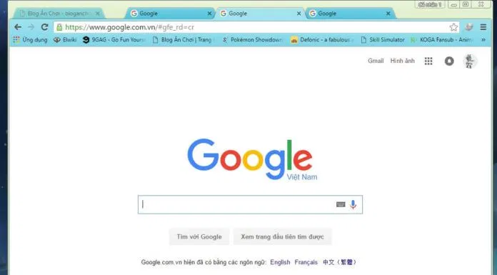 Di chuyển được nhiều tab cùng một lúc (nguồn: bloganchoi.com)