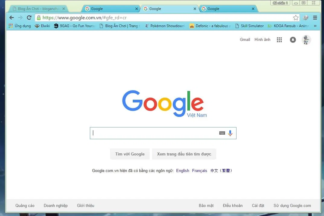 Di chuyển được nhiều tab cùng một lúc (nguồn: bloganchoi.com)