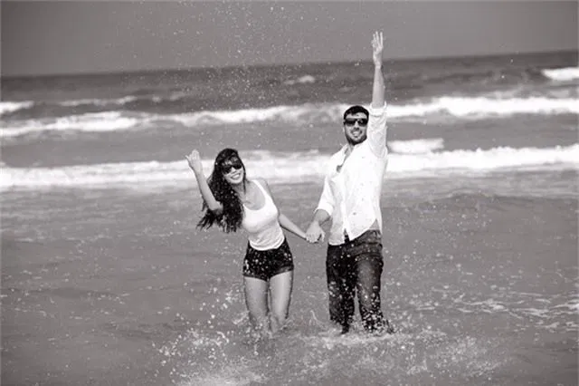 Hà Anh chụp ảnh cưới