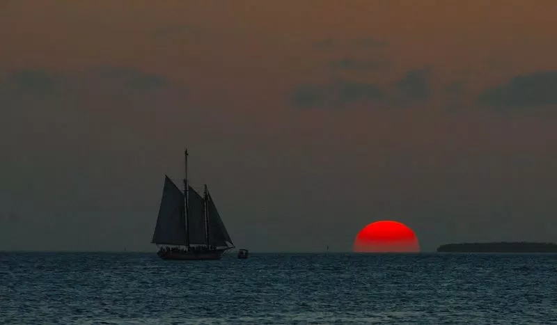 Hoàng hôn biển Key West