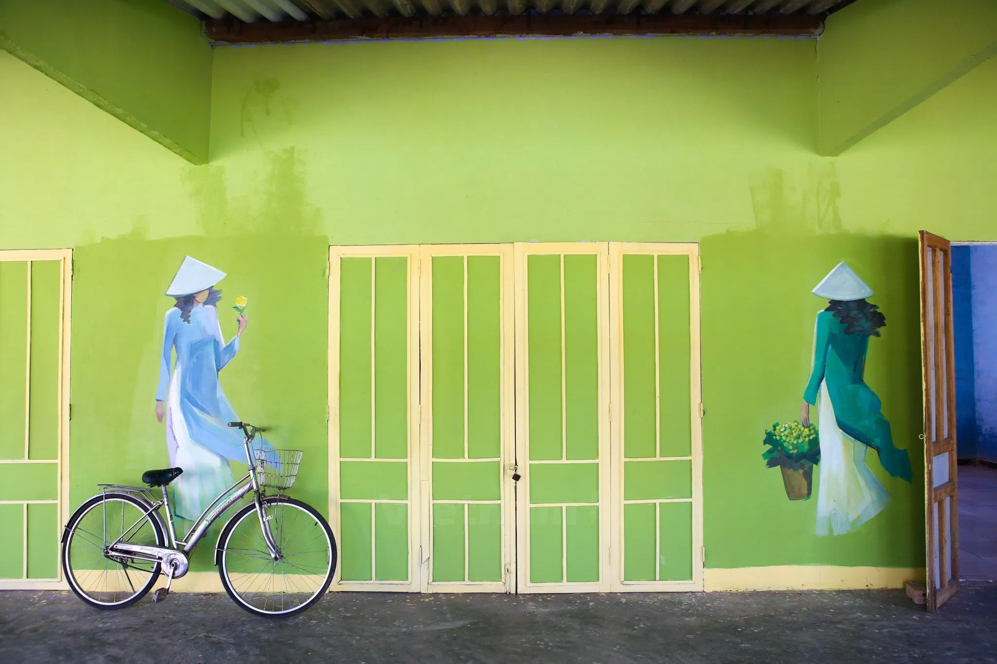 Mỗi một bức tranh đều góp phần giúp cho Tam Thanh trở nên rạng rỡ hơn rất nhiều. (Nguồn: Internet)