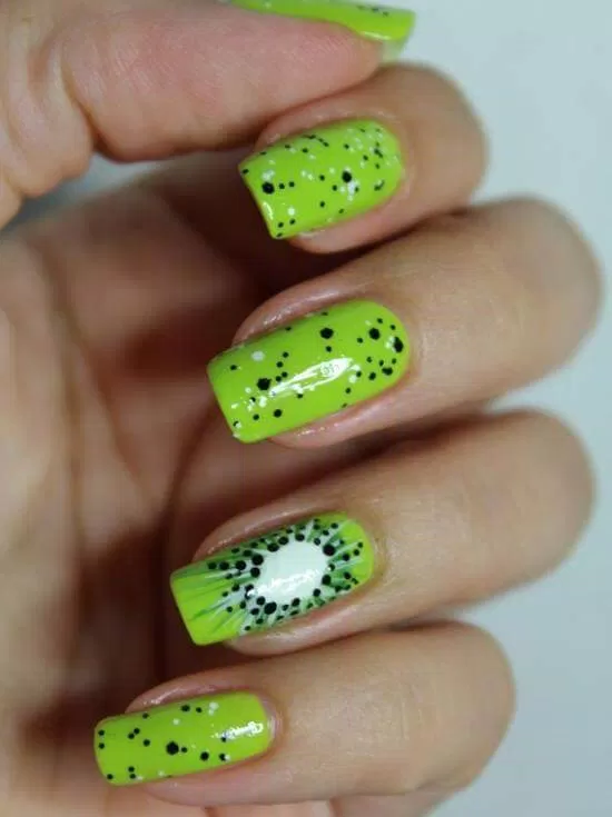 Kiwi xanh xanh xinh xắn (ảnh: internet)