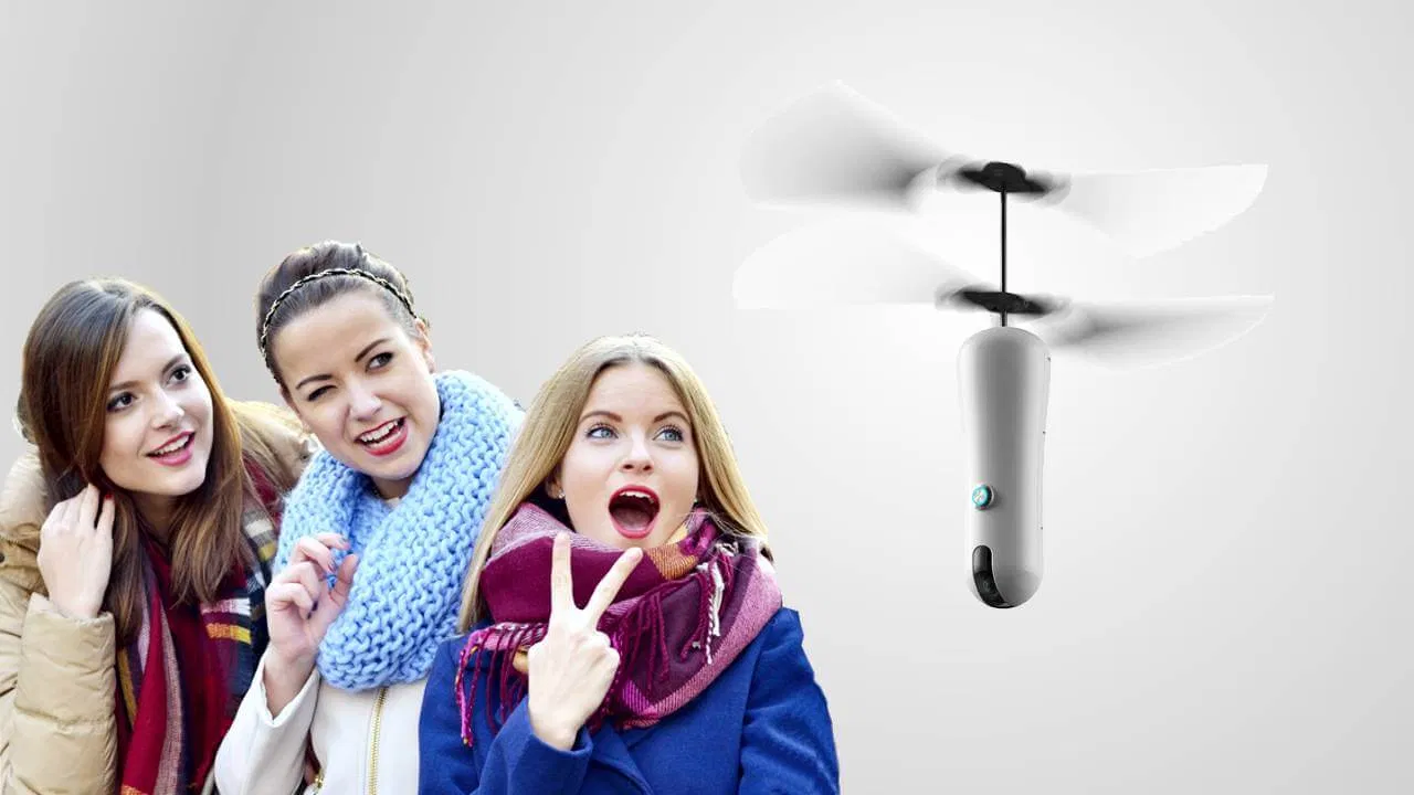 Selfie sang chảnh flycam