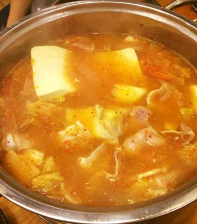 Súp kim chi