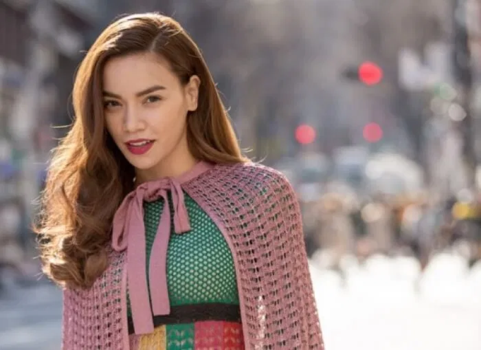 "Nữ hoàng giải trí" Hồ Ngọc Hà cũng ưa chuộng kiểu tóc này. (ảnh: internet)