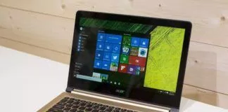 Laptop siêu mỏng Acer Swift 7