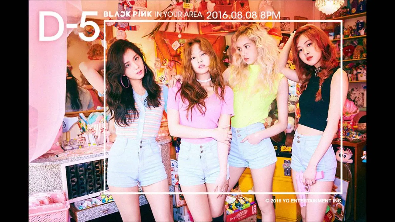 Black Pink tung MV