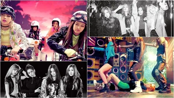 Black pink tung MV