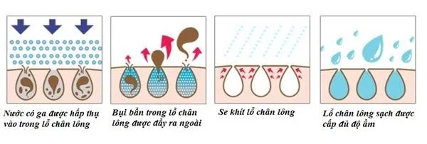 Cách nước có gas hoạt động