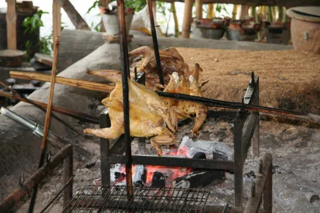 gà nướng bản đôn 1