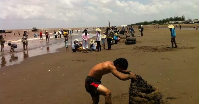 Khách tắm biển