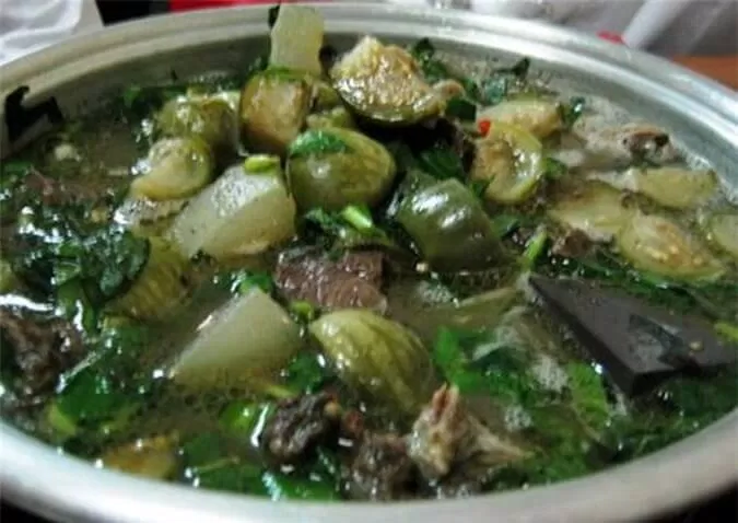 canh cà đắng