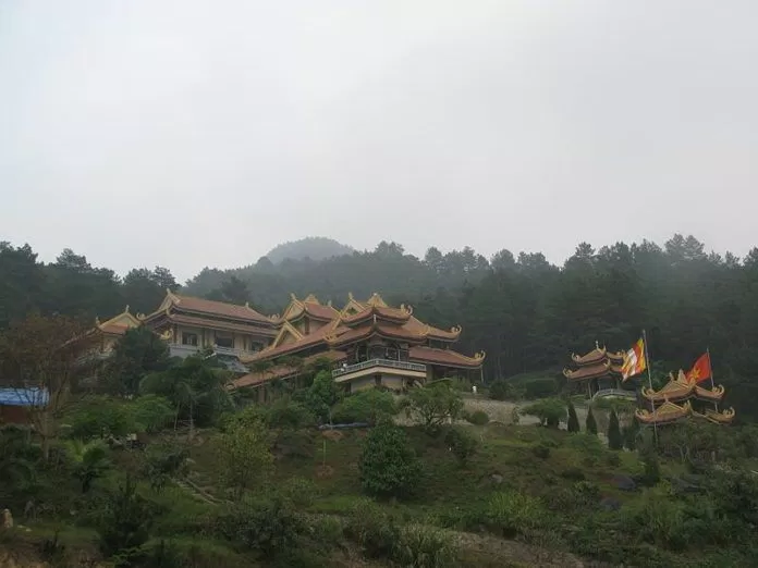 Thiền viện Trúc lâm Tây Thiên (Nguồn Internet)