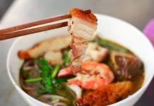 bún nước lèo