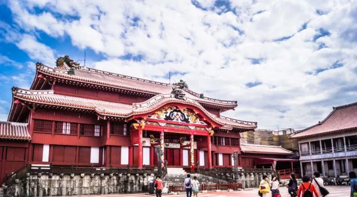 Lâu đài Shuri, Okinawa, Nhật Bản (ảnh: Internet)
