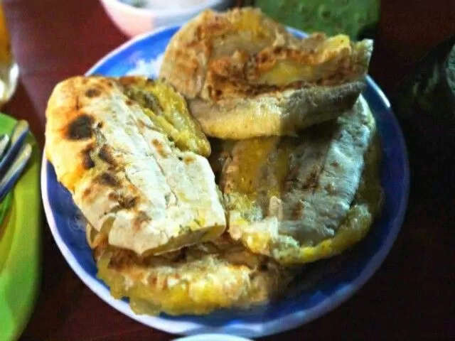 bánh chuối đập
