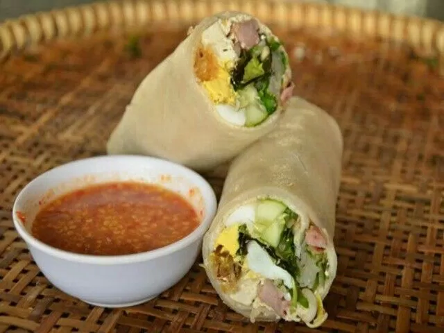 Bánh cuốn Bình Định. Ảnh: internet